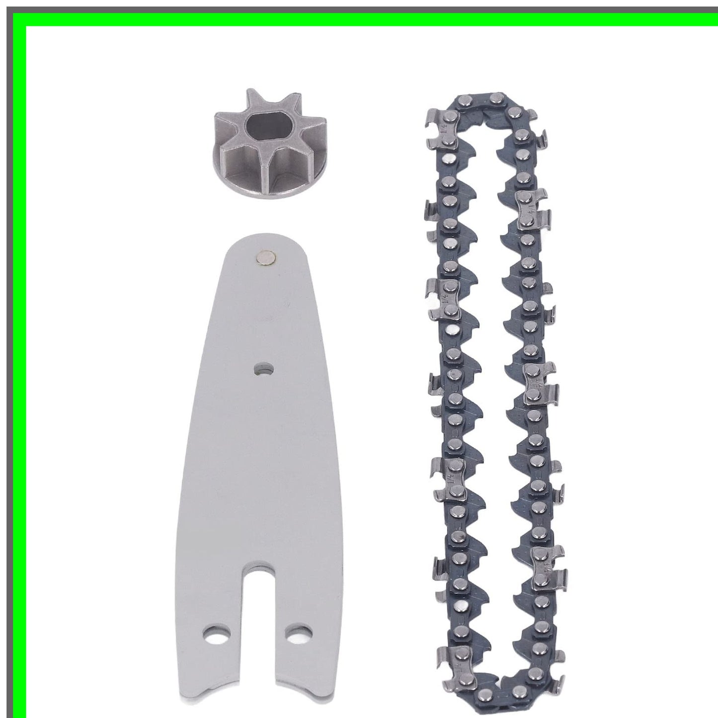 Compact Chainsaw Chain Set for 4 Inch Electric Cordless Saws