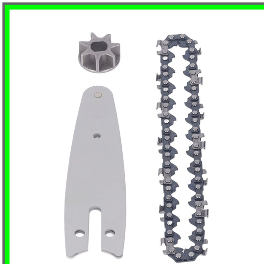 Compact Chainsaw Chain Set for 4 Inch Electric Cordless Saws
