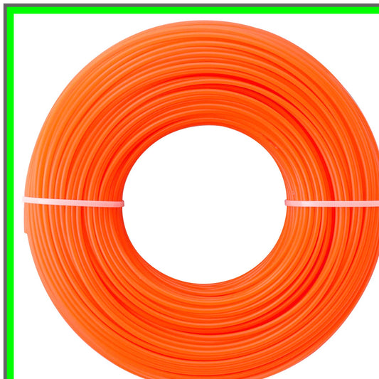 Durable 100m Nylon Strimmer Line 2.4mm for Efficient Grass Trimming