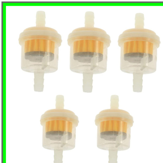 Universal Inline Fuel Filter Set for Small Engines and Motorcycles