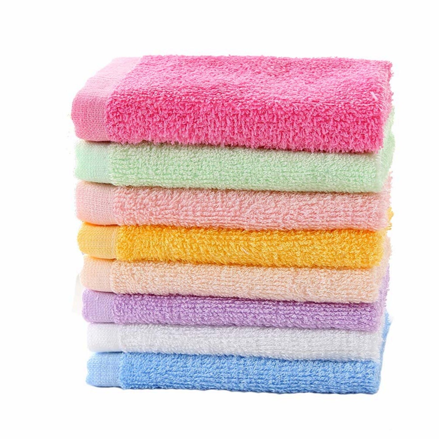 Bamboo Washcloth Towel Set 16 Pack 10"x10"