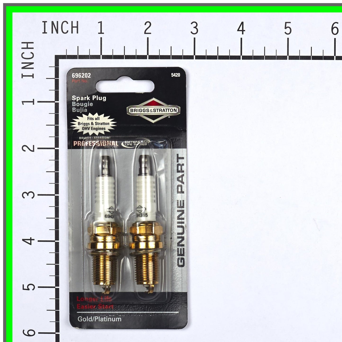 High-Performance 5420K Spark Plug Set for Enhanced Engine Efficiency