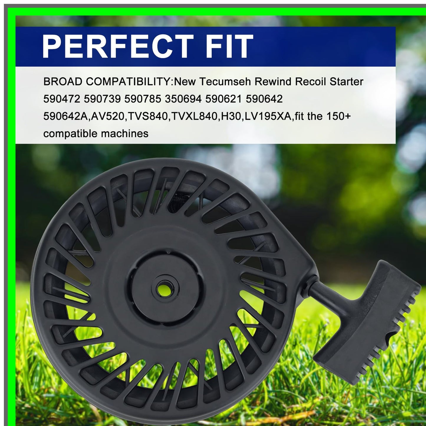 Recoil Starter Assembly for Toro Lawn Mowers and Tecumseh Snowblowers