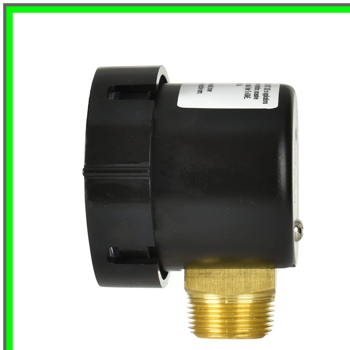 Dual Display Water Pressure Gauge for Pools, Spas, Aquariums, and More