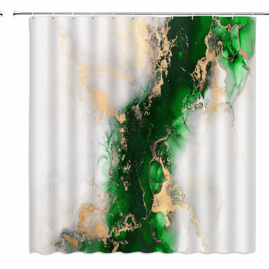 Emerald Green Shower Curtain 70x70 inches