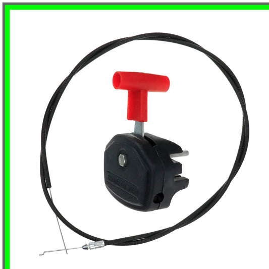 Universal 60" Lawn Mower Throttle Cable Control Switch Handle Repair Kit