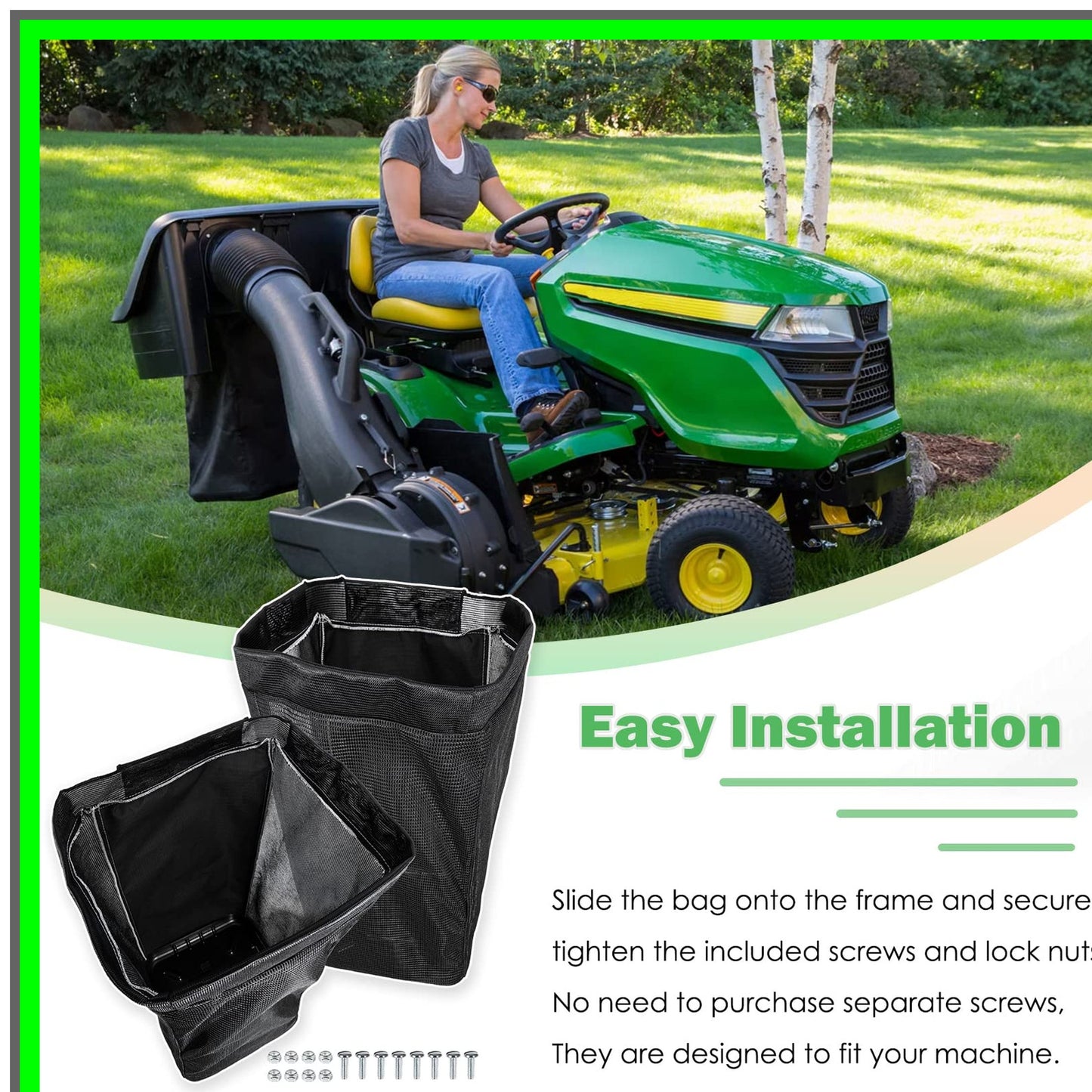 Versatile Replacement Gr Bags for Series 100 L110 X110 125 D100 LA120 Z225 Z245 Z425 Z445