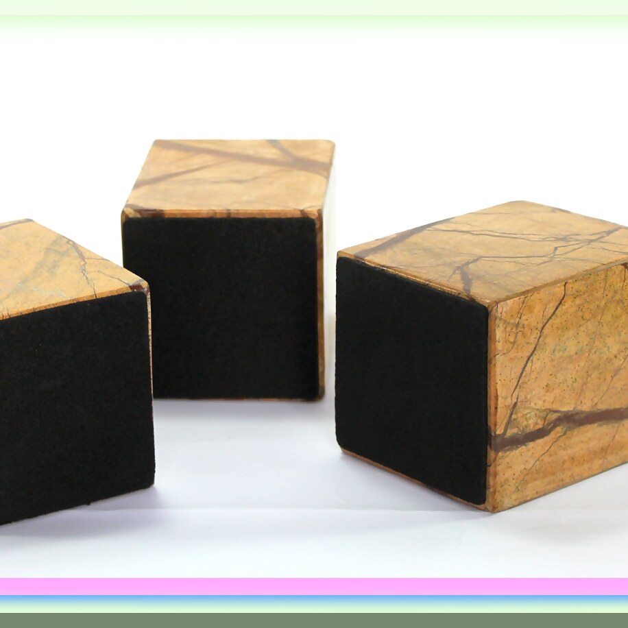 Natural Stone Bathroom Accessory Set (4 Pieces)