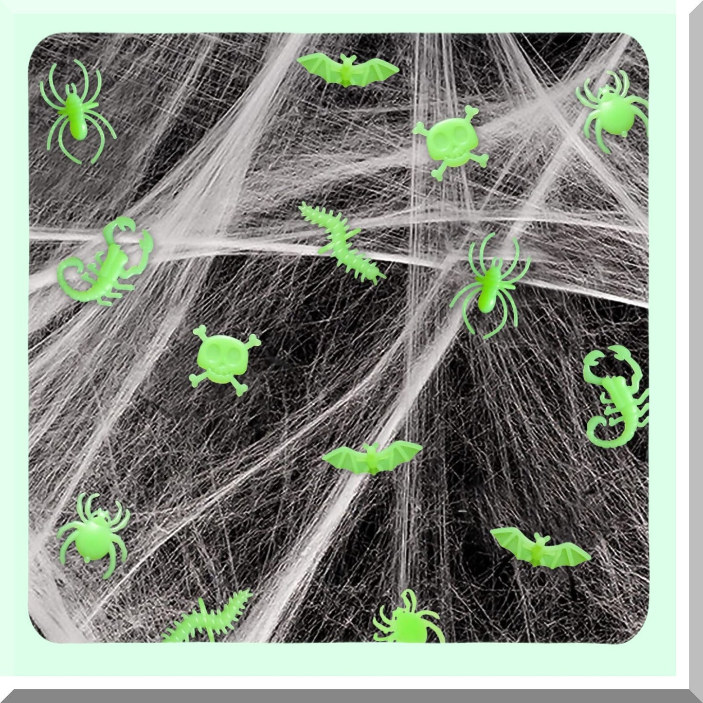 Glow in the Dark Bug Rings for Kids and Parties