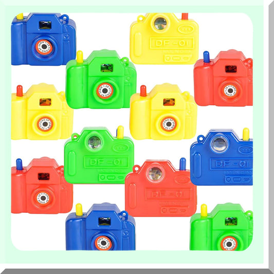Mini Plastic Camera Viewers Set of 12 for Kids