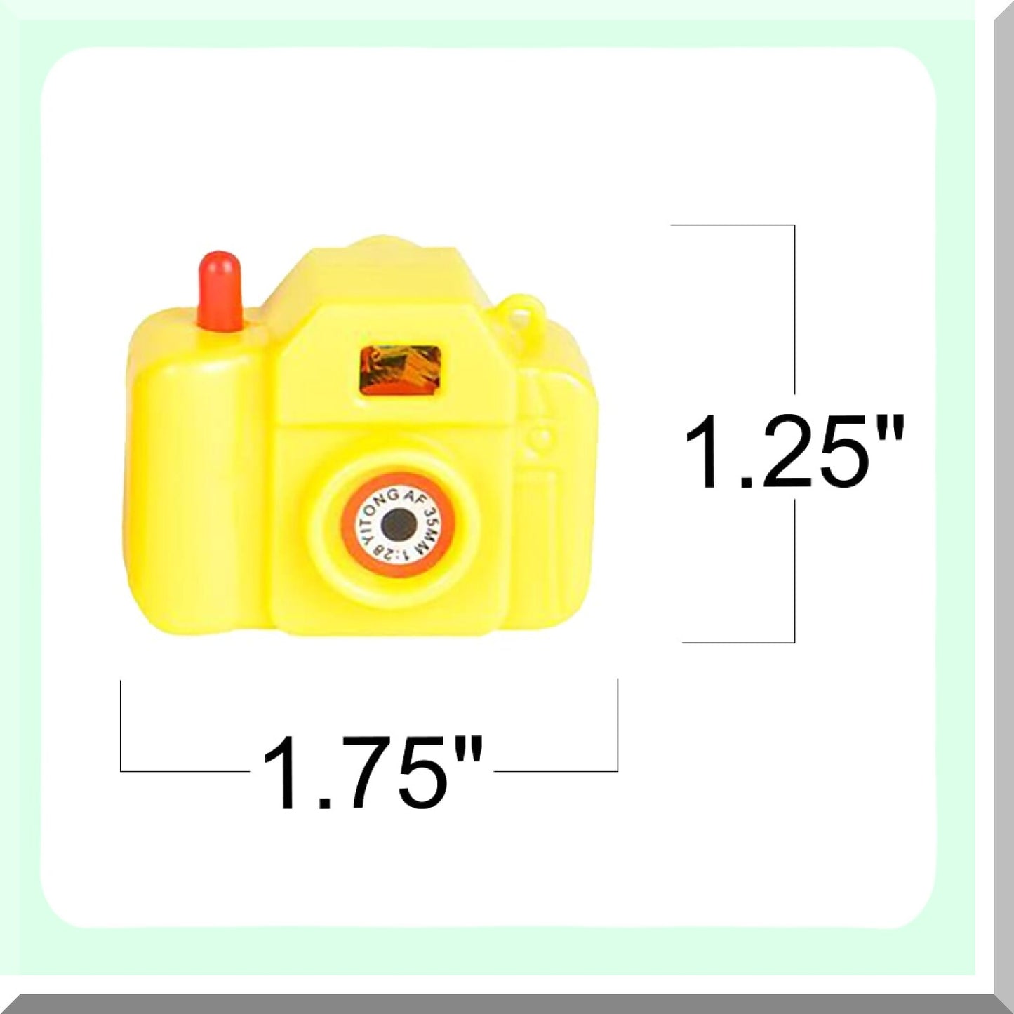 Mini Plastic Camera Viewers Set of 12 for Kids