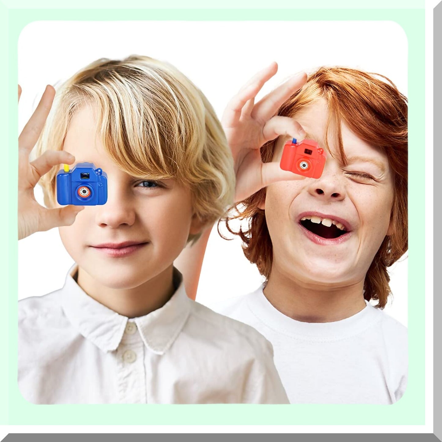 Mini Plastic Camera Viewers Set of 12 for Kids