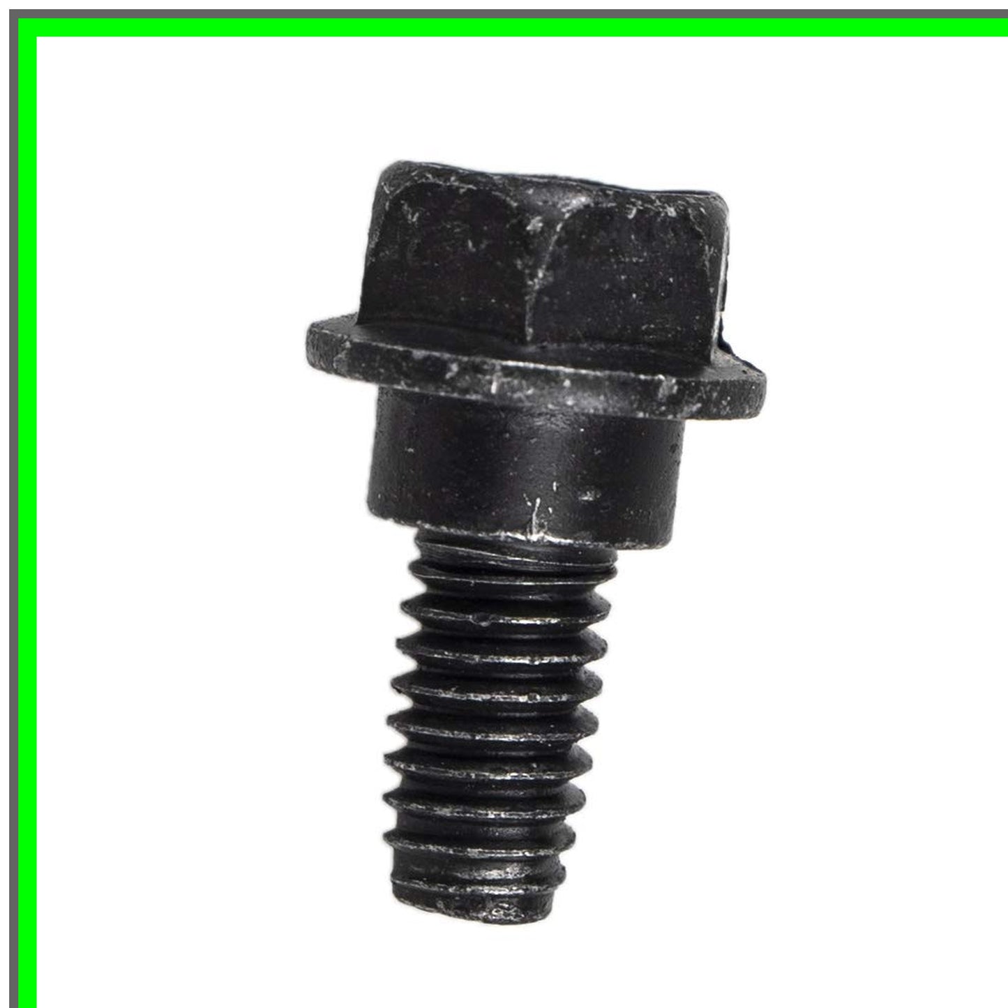 Versatile Black and White Metallic Bolt for Enhanced Performance