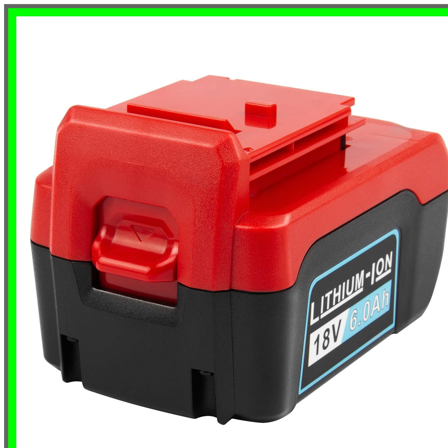 High-Output 6000mAh 18V Lithium-Ion Battery for Porter Cable Tools