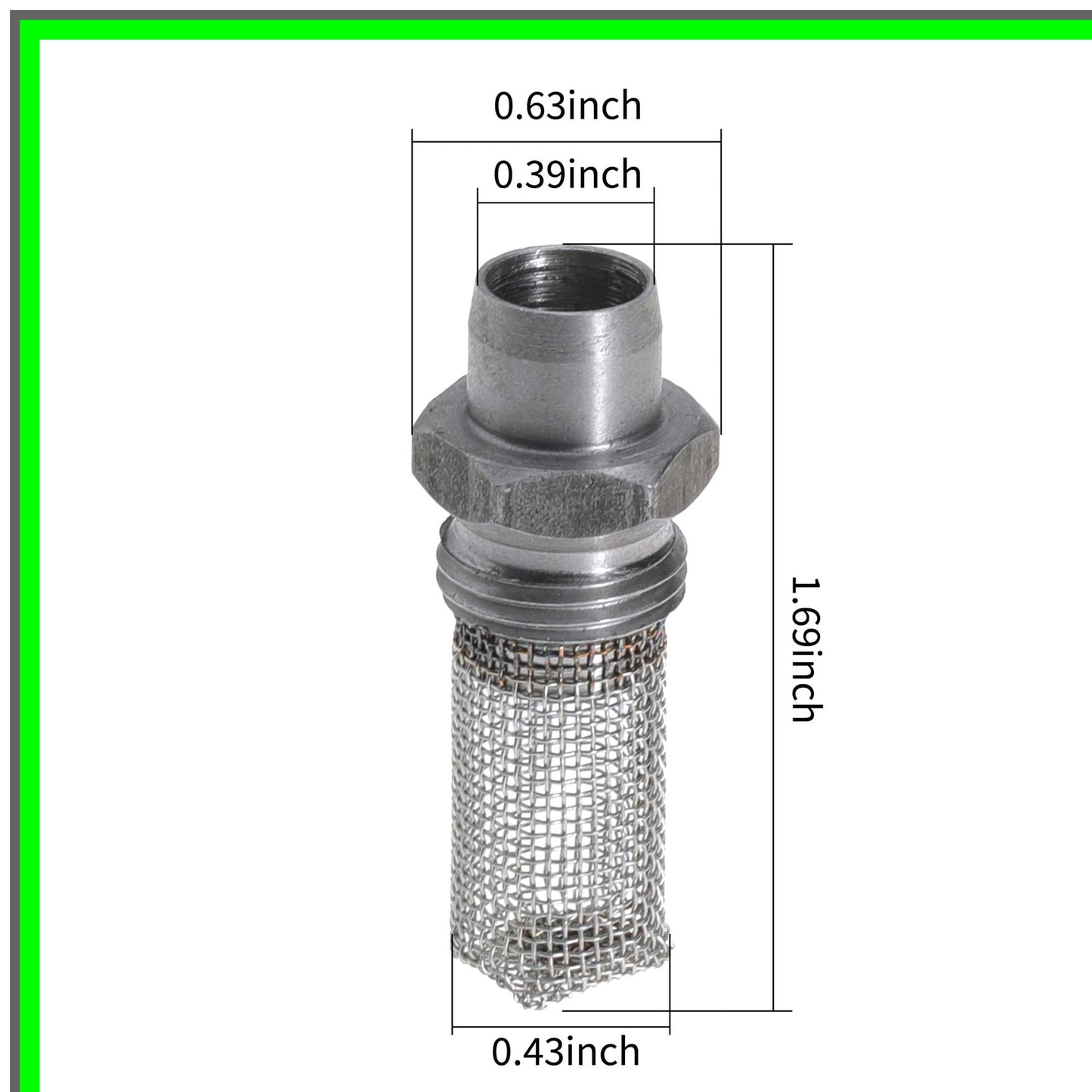 Stihl Blower Stub Spark Arrestor for BG85 BG86 BG55 BR200 SH Series