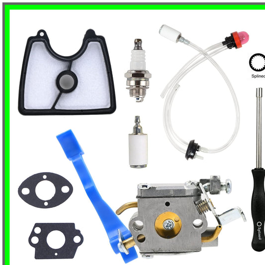 Husqvarna 125B Leaf Blower Carburetor Air Filter Fuel Line Replacement Kit