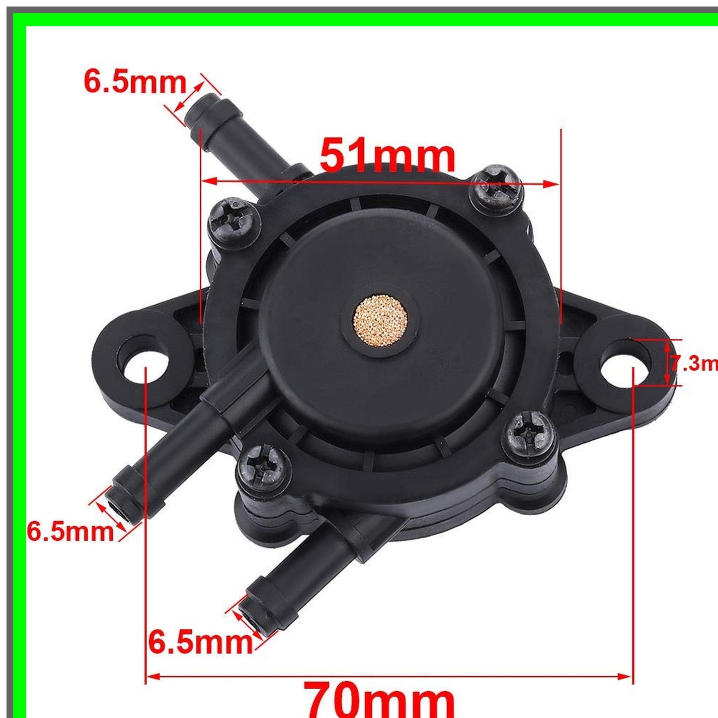 Efficient Fuel Pump and Filter Set for D100-D170 Lawn Mowers