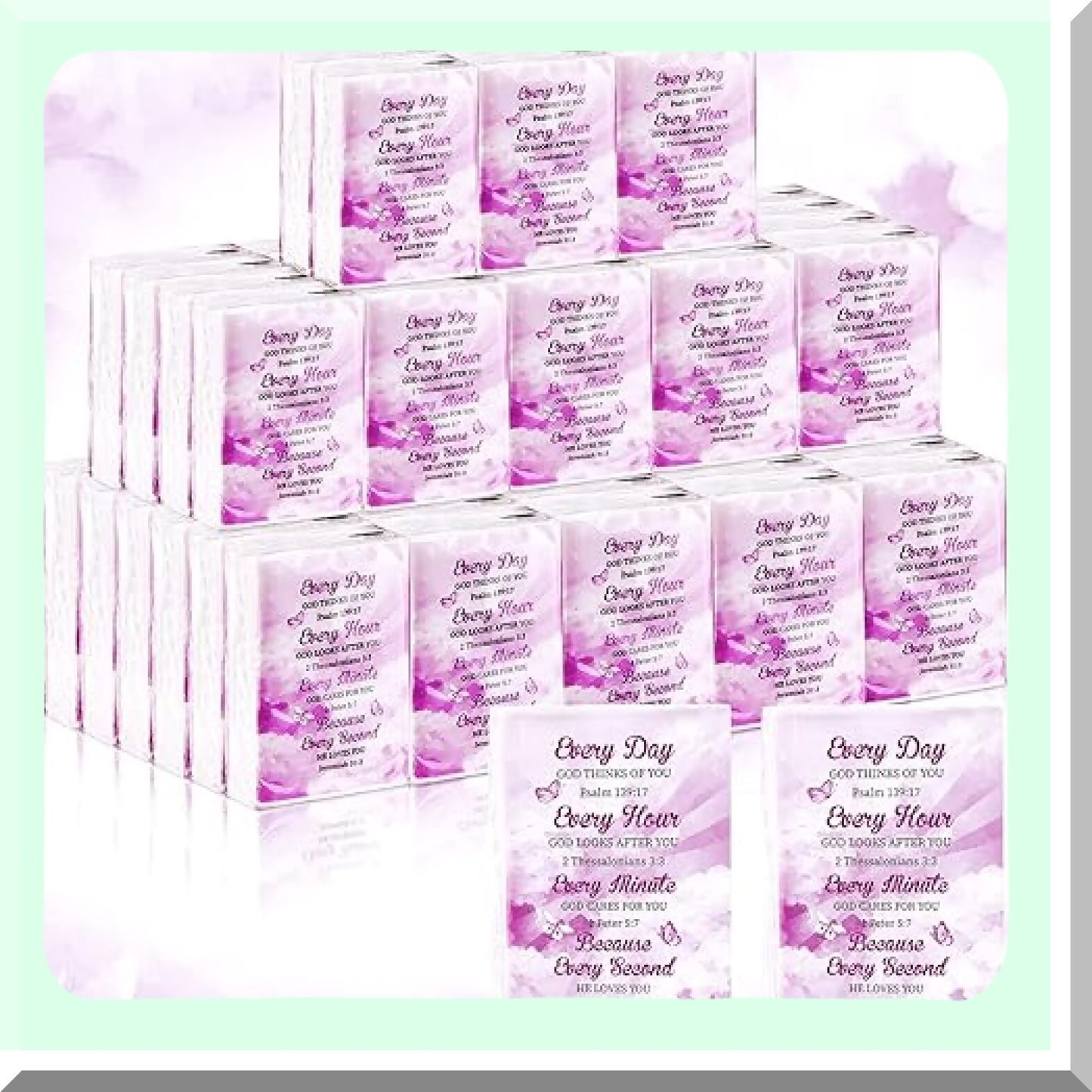 Travel Tissues Packs for Gifts, Weddings, and Daily Use