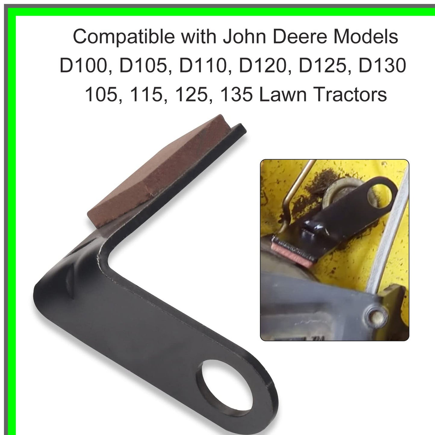 Mower Deck Brake Pad for John Deere D120 D125 X125 X140 Lawn Tractors