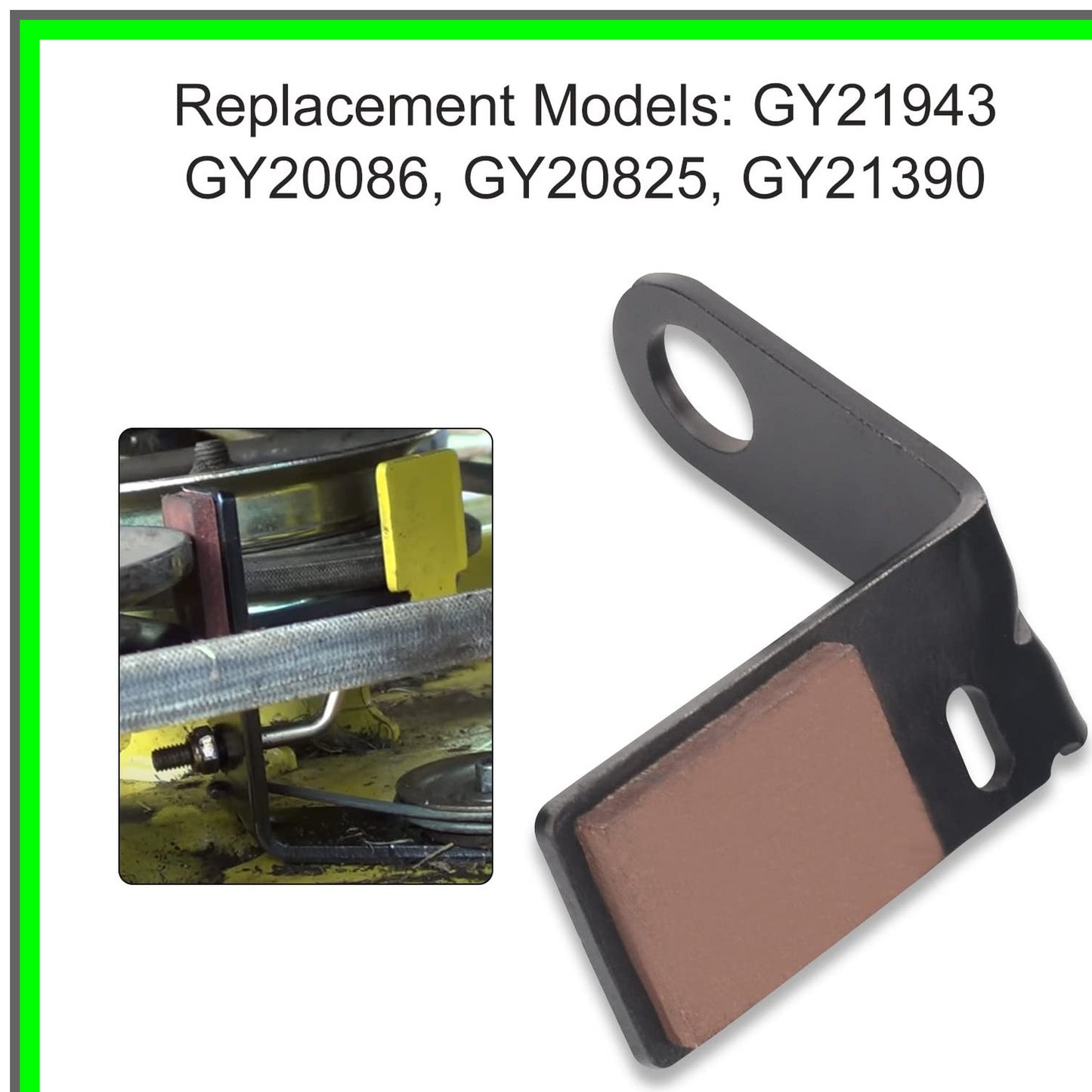 Mower Deck Brake Pad for John Deere D120 D125 X125 X140 Lawn Tractors