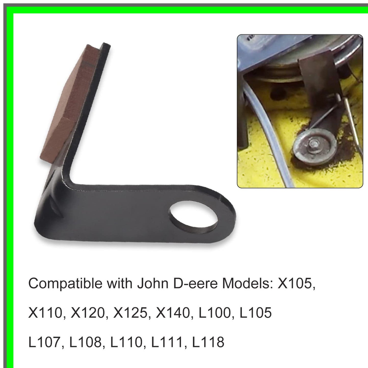 Mower Deck Brake Pad for John Deere D120 D125 X125 X140 Lawn Tractors