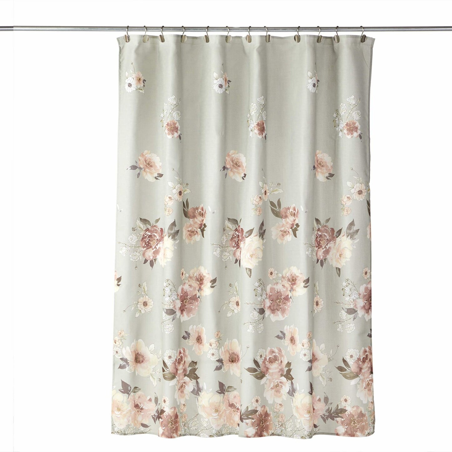 Holland Floral Shower Curtain Sage 70" x 72"
