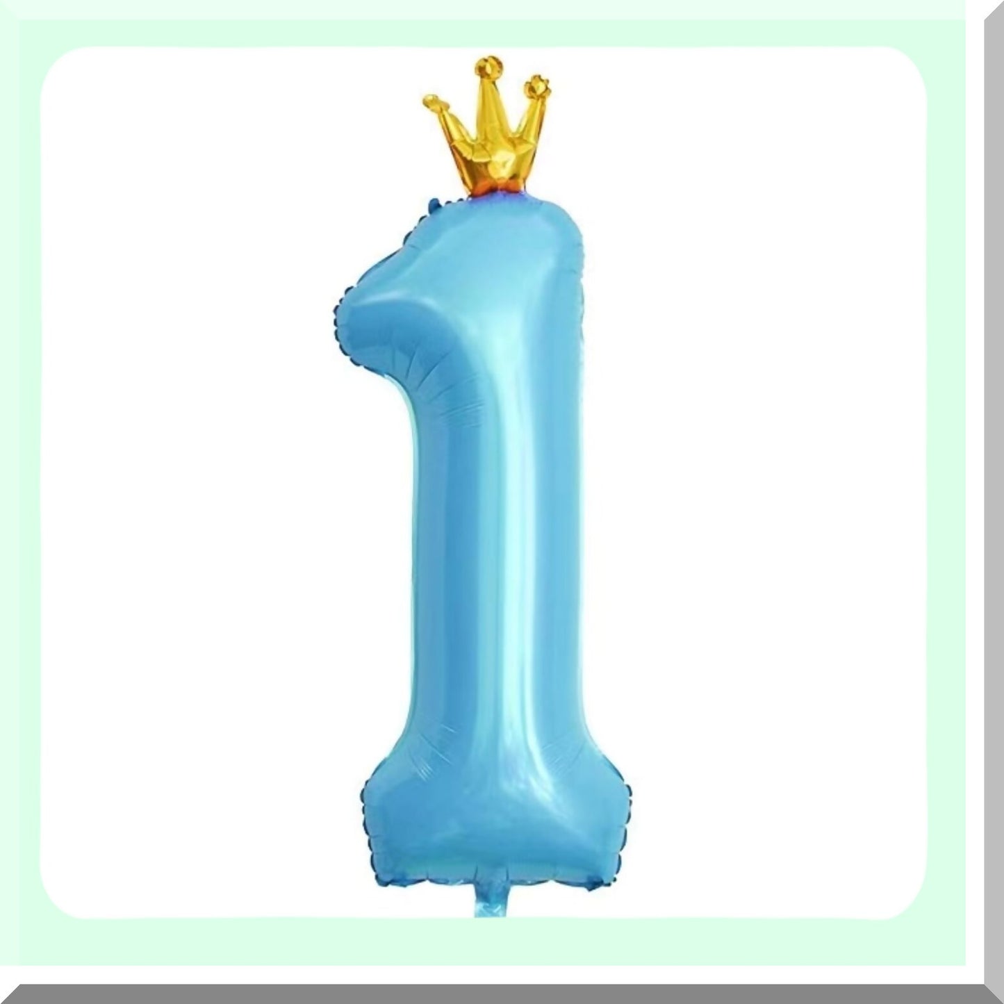 Blue Number 11 Balloons for 11th Birthday Party Decorations