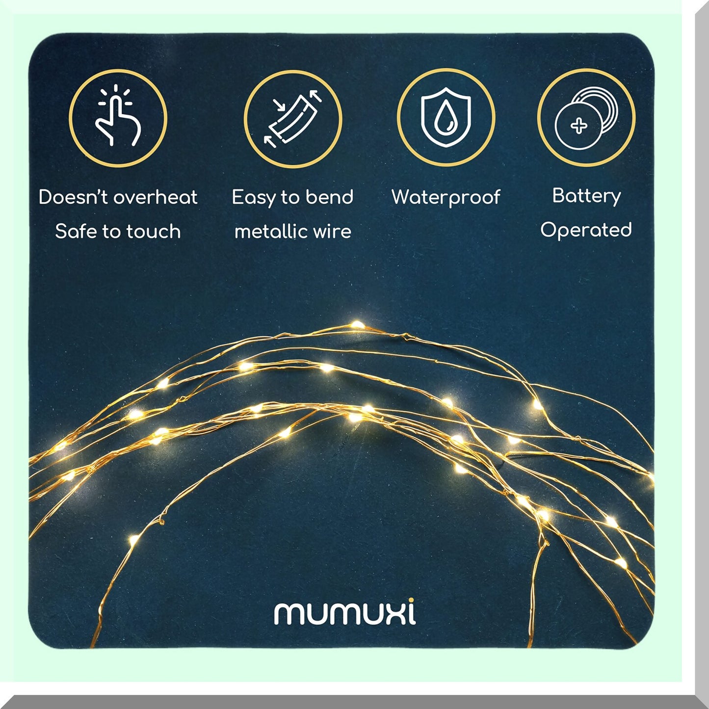 Battery Operated Mini Fairy Lights for Home and Events