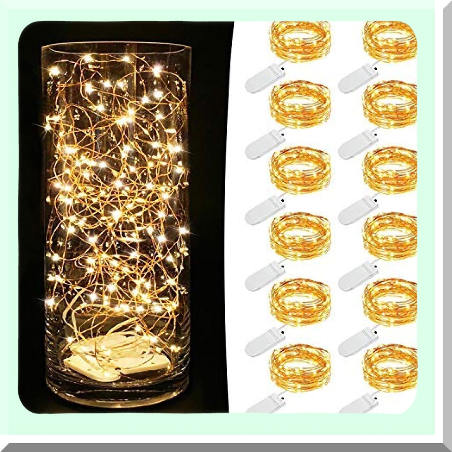 Battery Operated Mini Fairy Lights for Home and Events