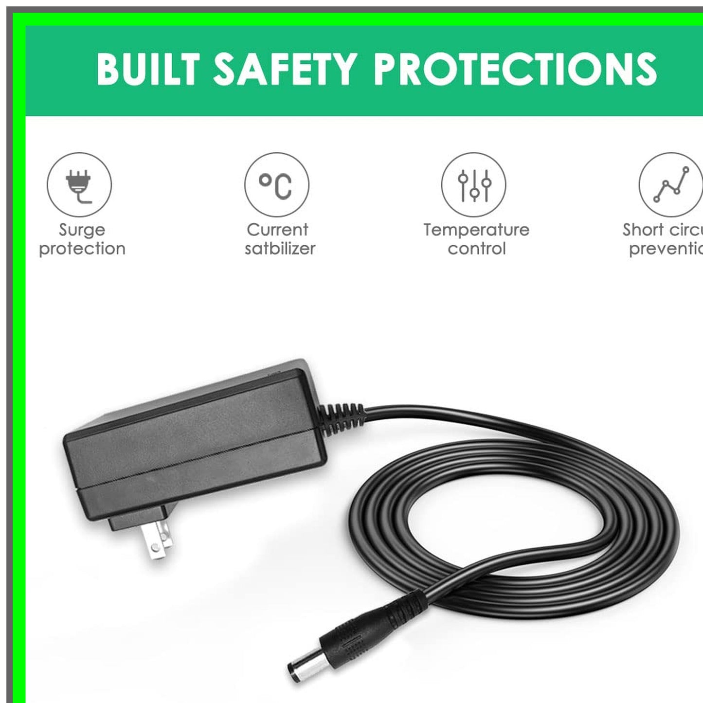 Efficient Replacement Charger for Sun Joe MJ401C Electric Lawn Mower