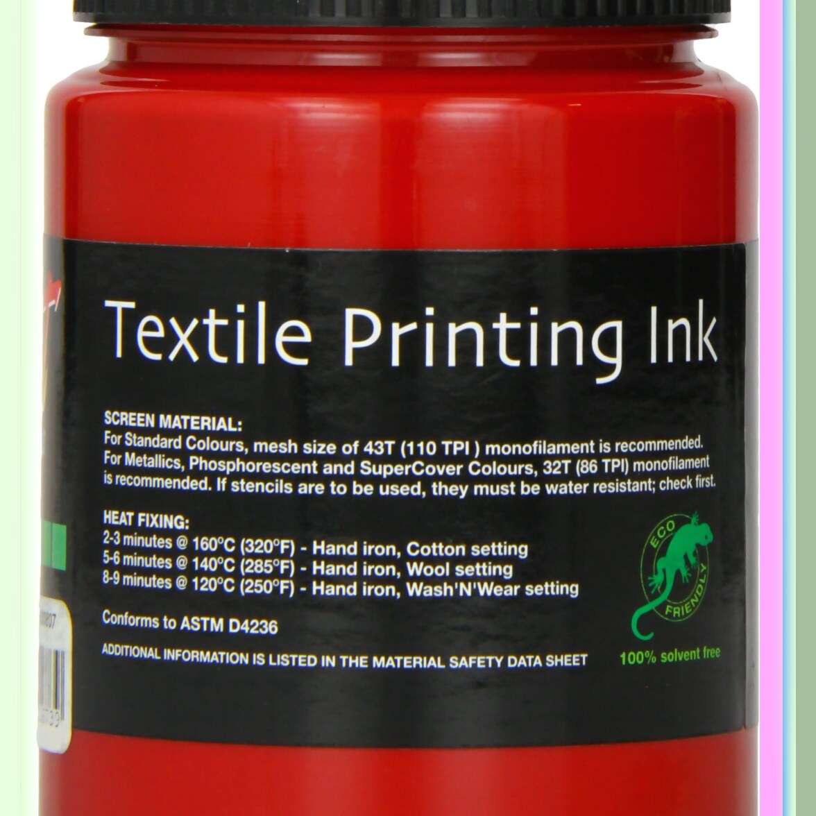 Aqua Screen Ink 300ml Mid Red