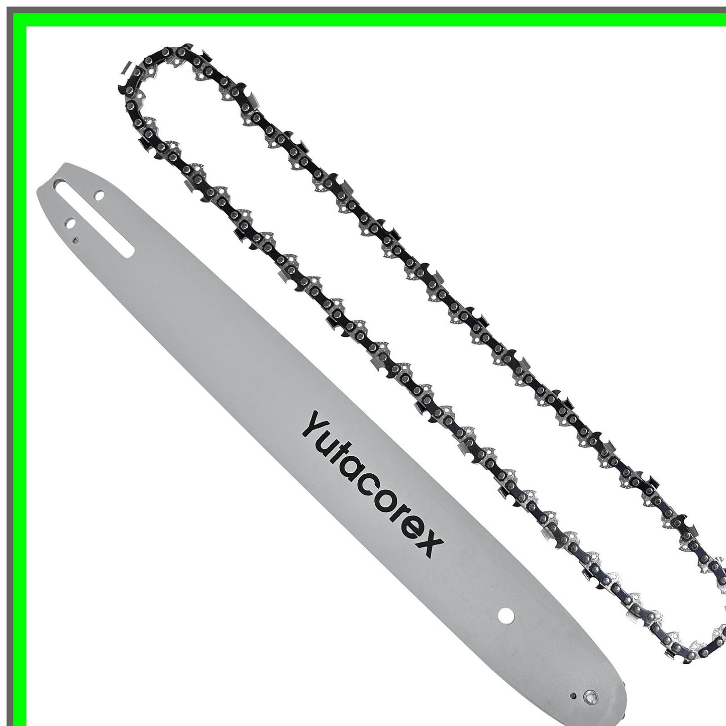 16 Inch Chainsaw Bar and Chain Set for ROIBY HUSQVARNA Homelite Earthwise