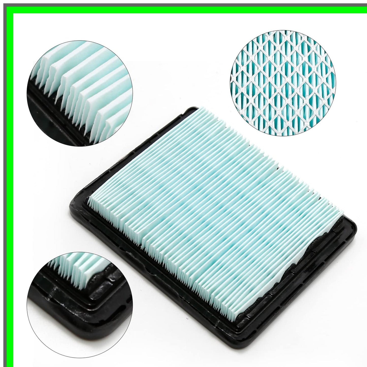 Honda Engine Air Filter and Cleaner Cover Replacement Kit for Lawn Mowers