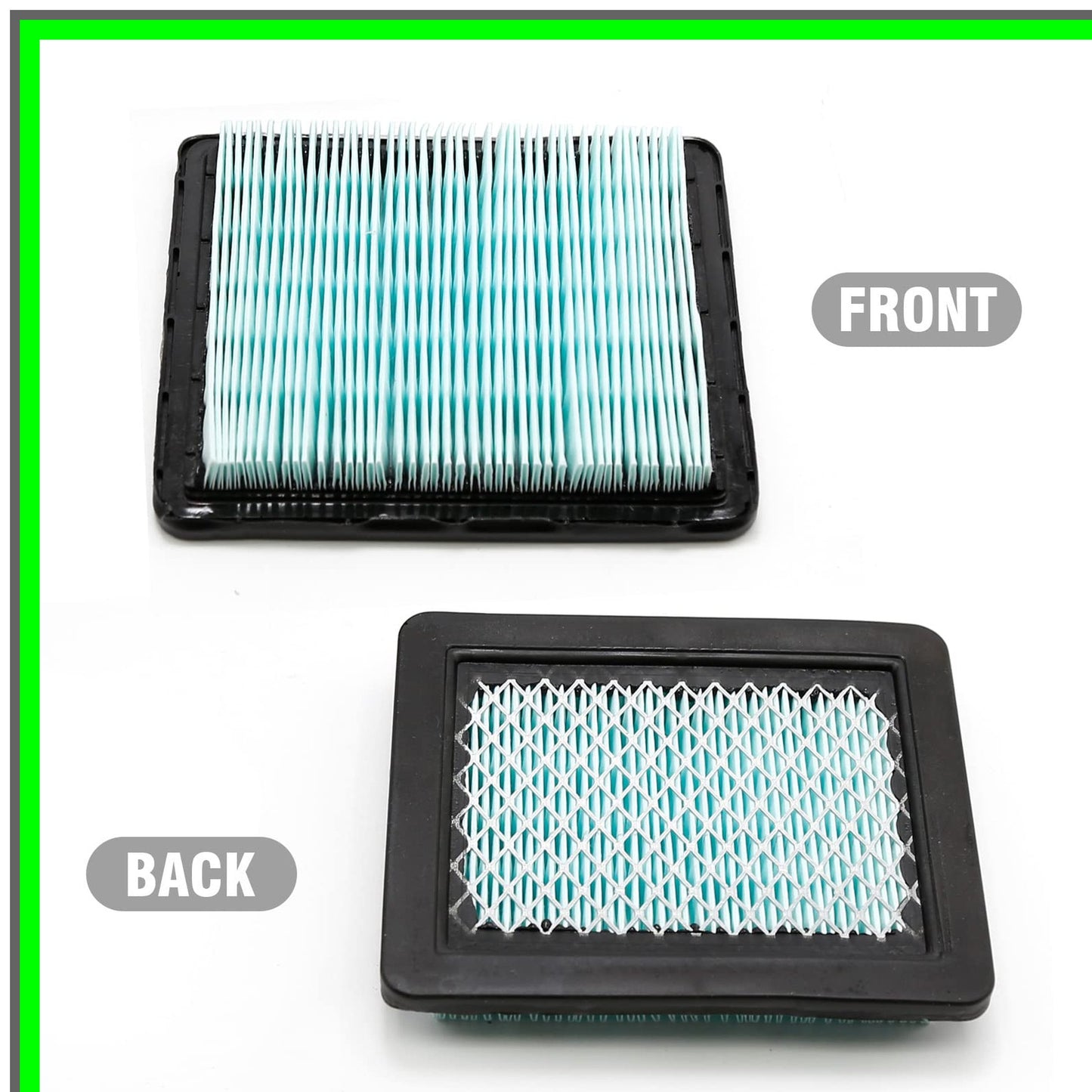 Honda Engine Air Filter and Cleaner Cover Replacement Kit for Lawn Mowers