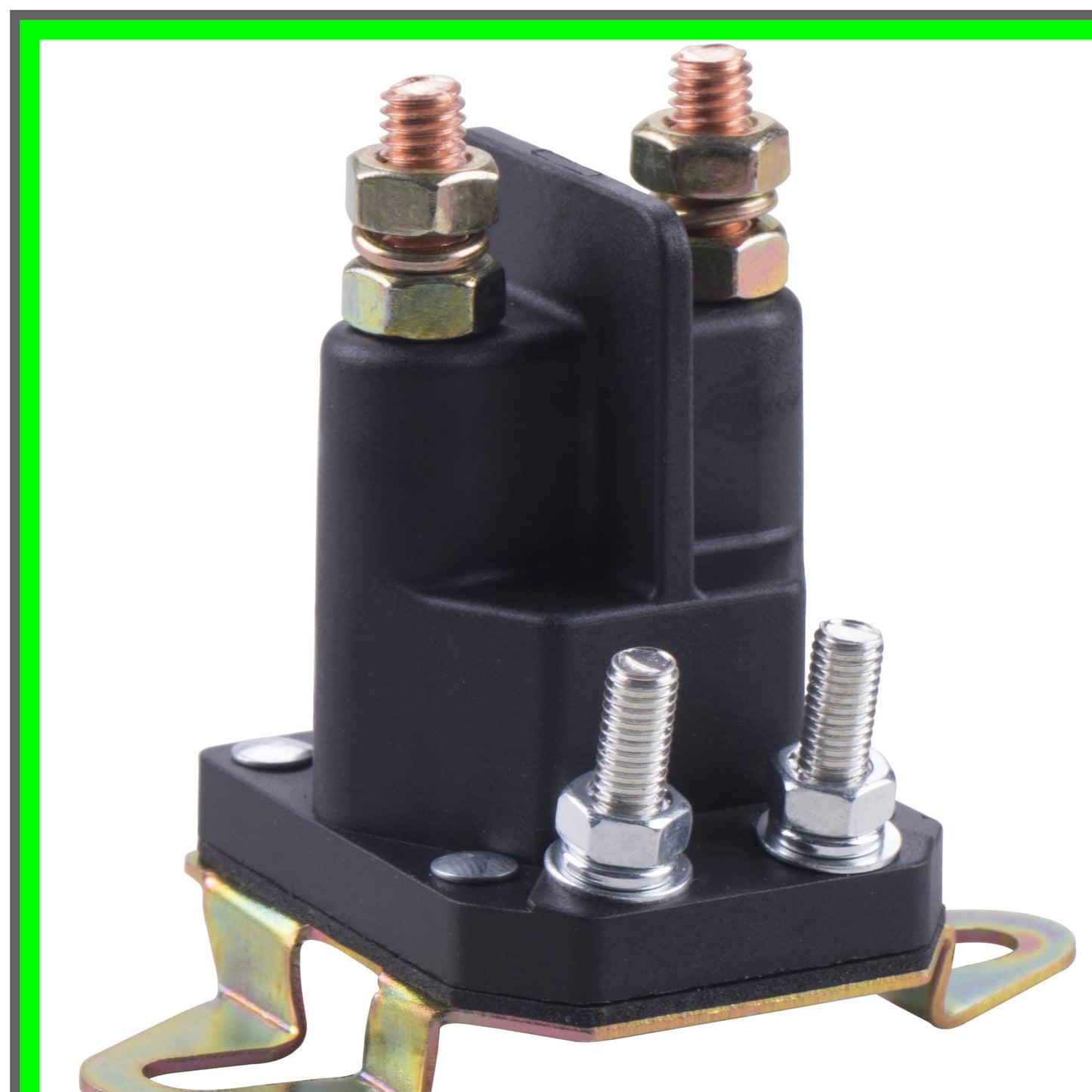 Universal Lawn Mower Starter Solenoid with Bracket for Exmark Toro 104-3189