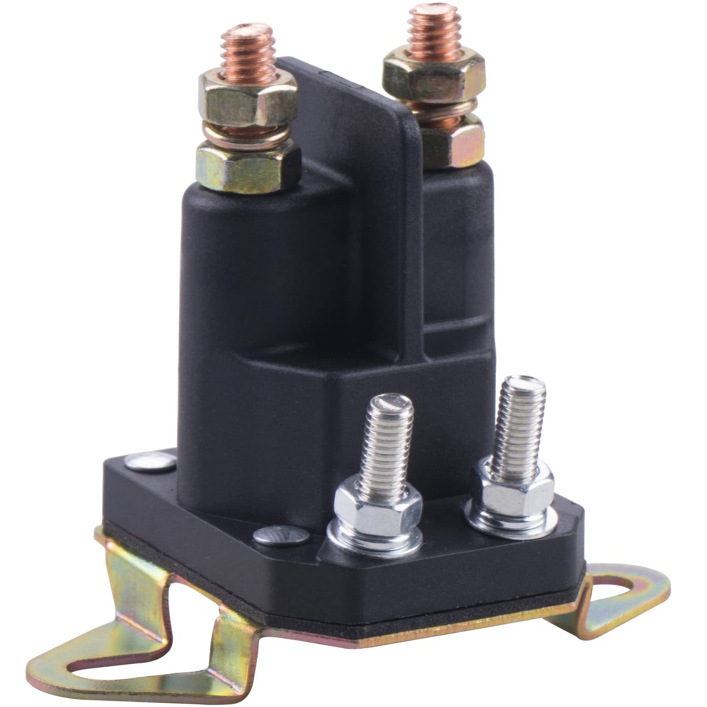 Universal Lawn Mower Starter Solenoid with Bracket for Exmark Toro 104-3189