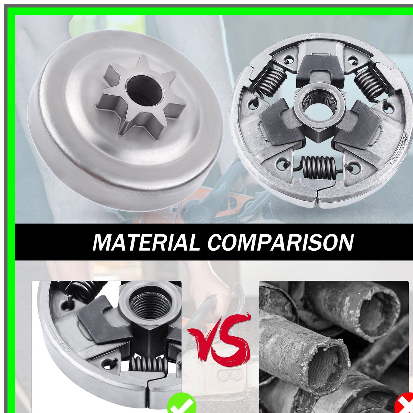 Precision Clutch Drum Assembly Kit for Stihl MS261 MS271 MS291 Chainsaws