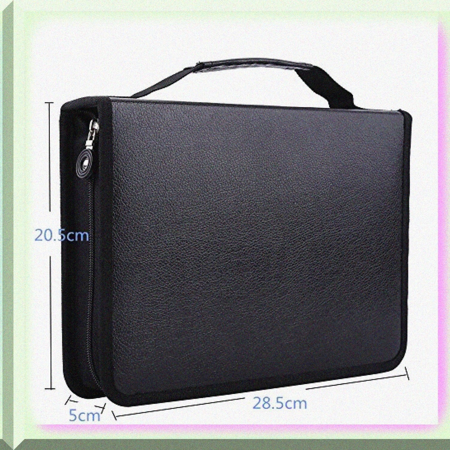 150 Slots Colored Pencil Case Black 28.5x20.5x5cm