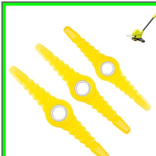 SharpEdge Replacement Blades for Electric Trimmers and Edgers - 3 Pack