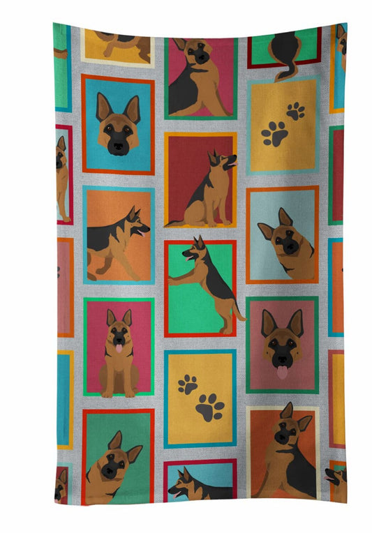 German Shepherd Kitchen Towel 15x25 Inches
