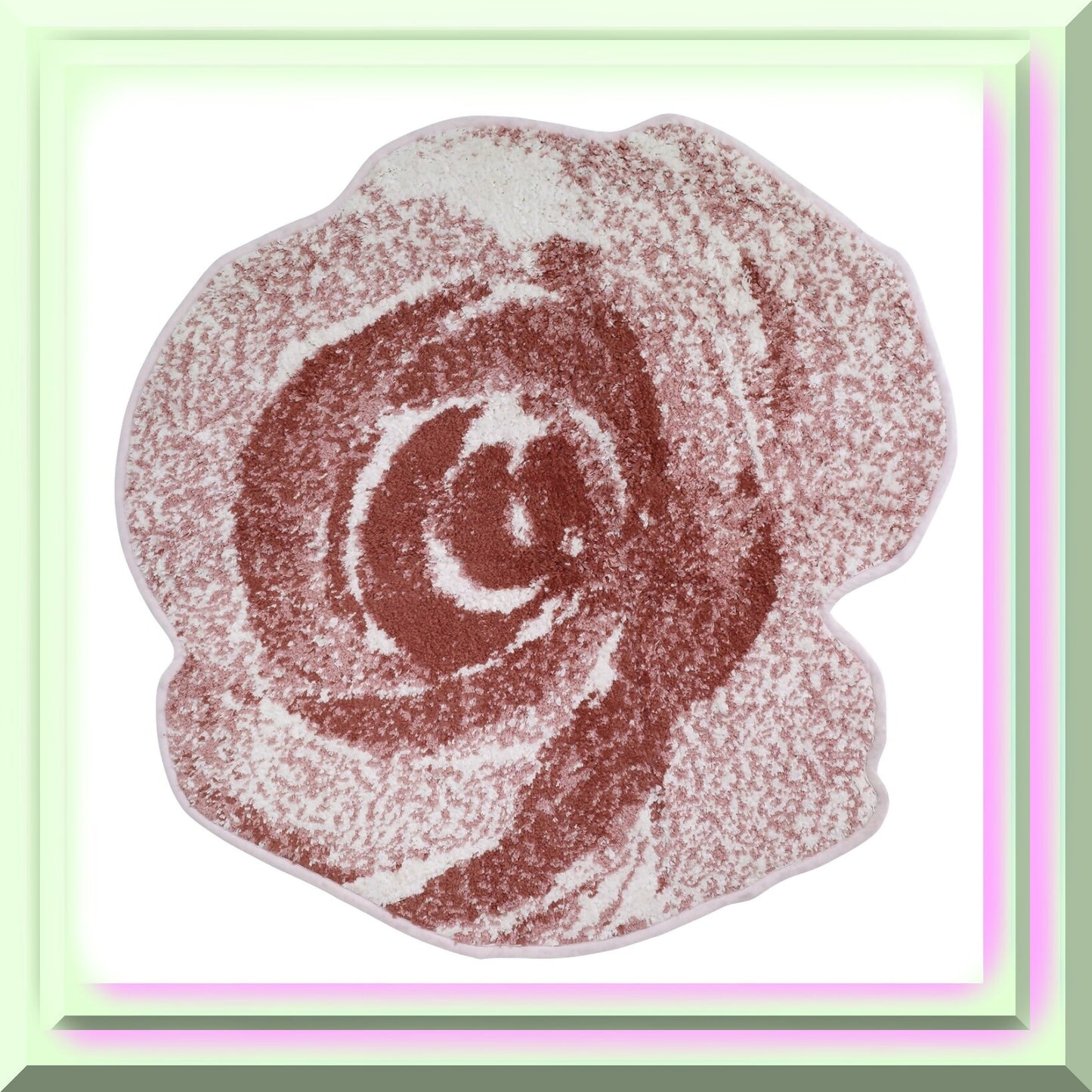 Cotton Bath Mat 20"x30" Floral Garden Collection