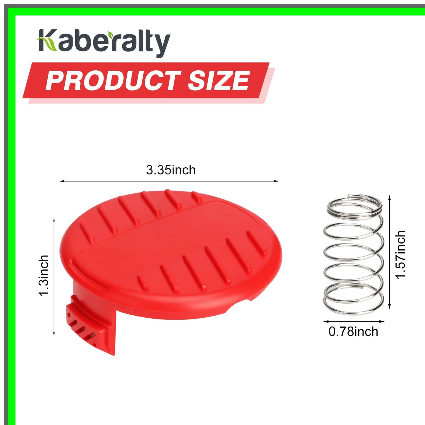 Replacement Spool Cap Spring for Wacker String Trimmers CMZST Series