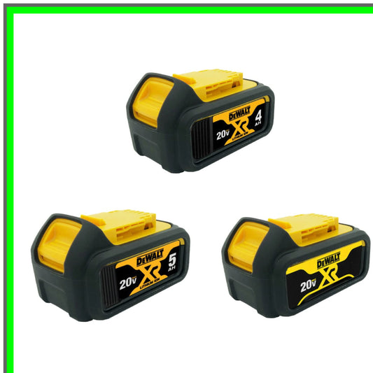 Silicone Battery Protect Case Set for 20V 4.0 and 5.0 Batteries