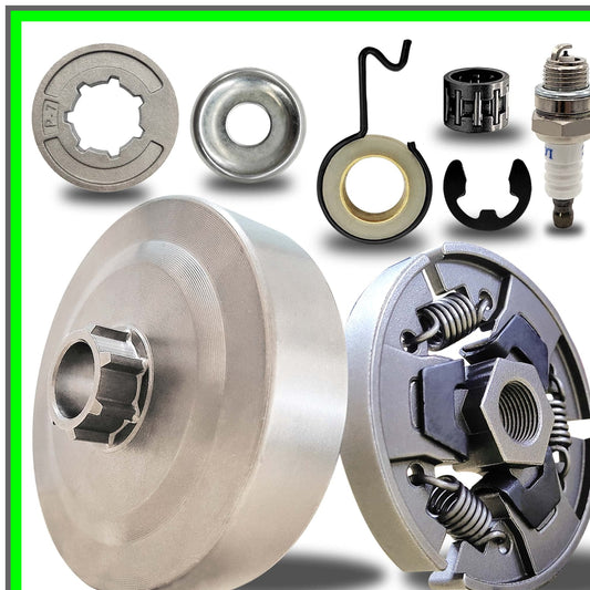 Sprocket Clutch Kit for Stihl MS180 Chainsaw with Washer and E-Clip