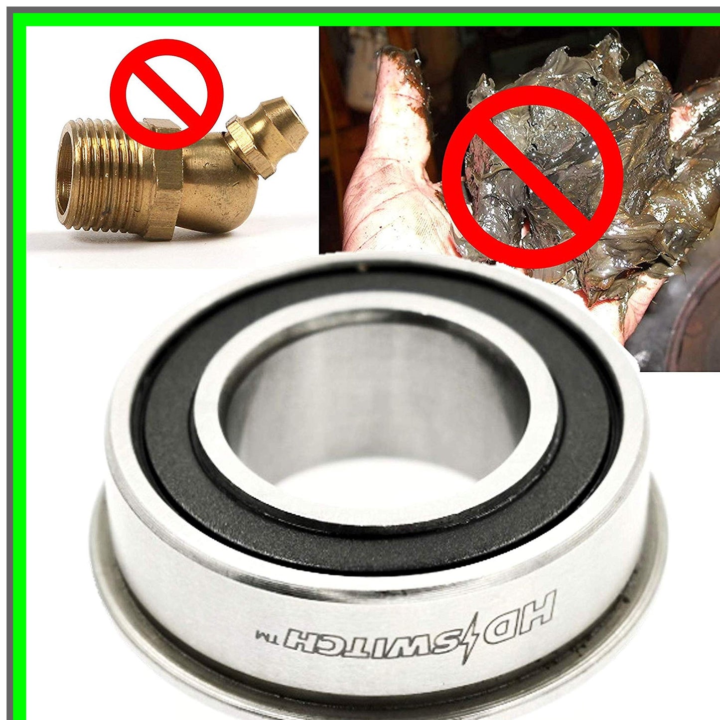 Front Wheel Bearing Conversion Kit for Husqvarna AYP Poulan Tractors