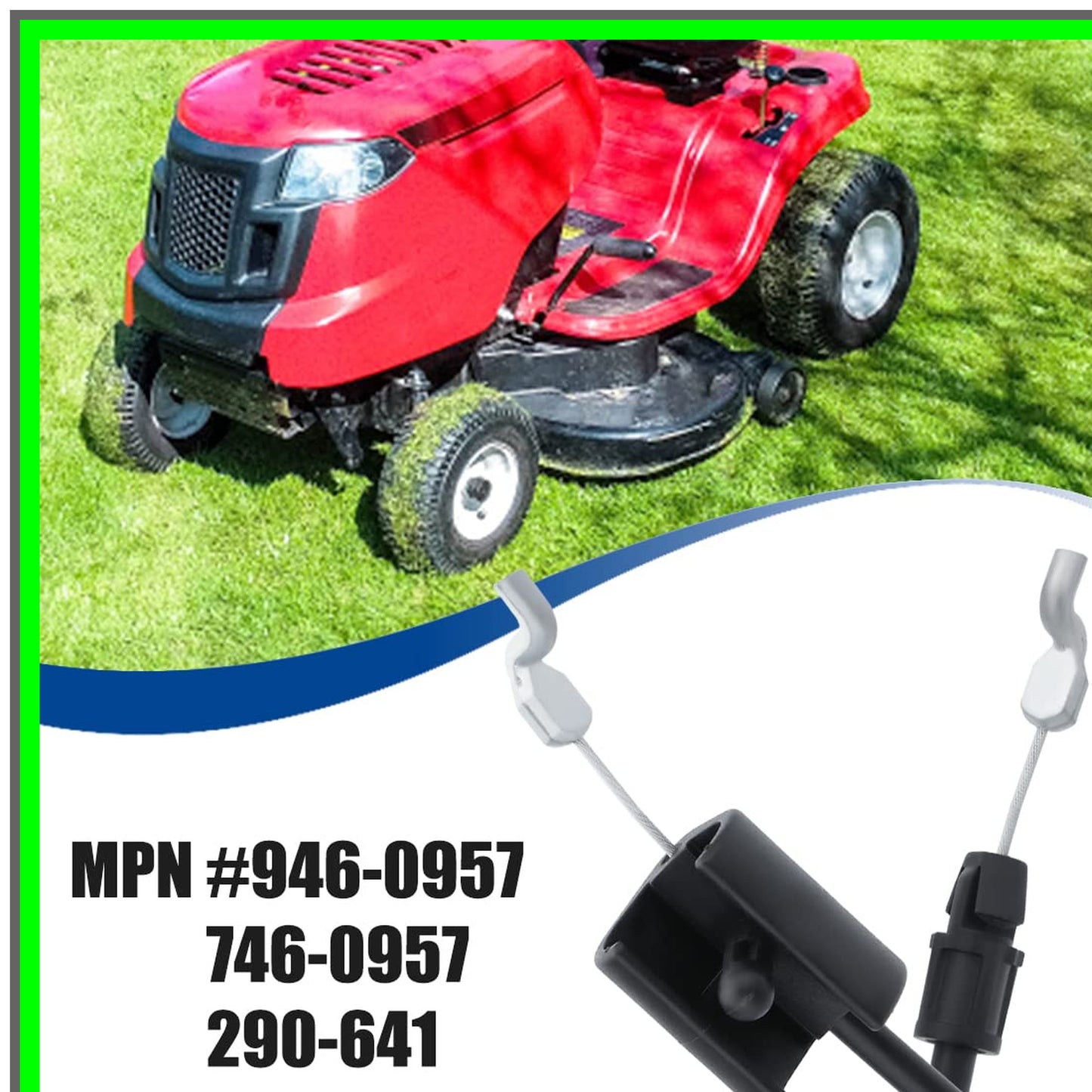 Lawn Mower Blade Control Cable for MTD Troy Bilt Ryobi Push Mowers