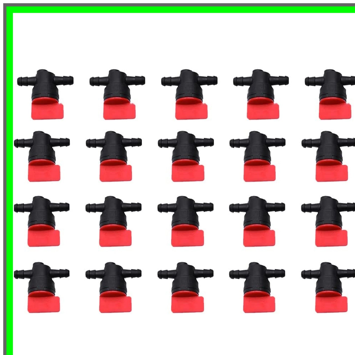 Inline Fuel Cut Off Valve Set for Oregon Toro 20pcs 1/4 Inch 493960 494768