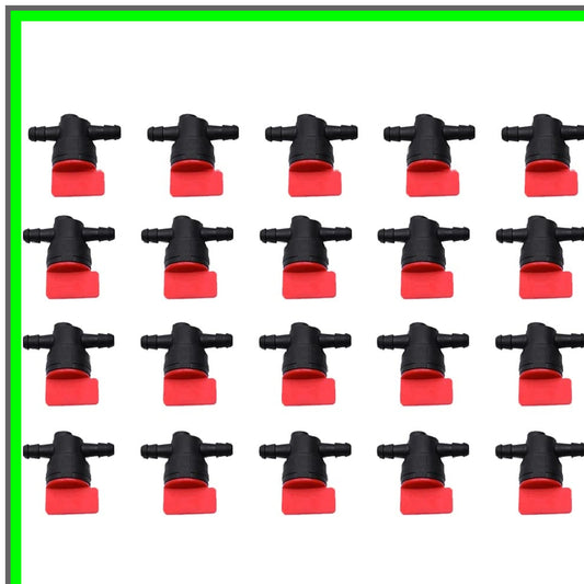 Inline Fuel Cut Off Valve Set for Oregon Toro 20pcs 1/4 Inch 493960 494768