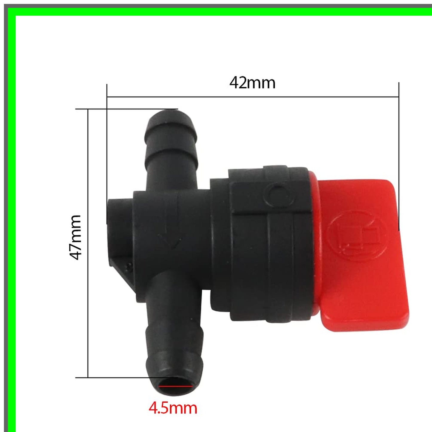 Inline Fuel Cut Off Valve Set for Oregon Toro 20pcs 1/4 Inch 493960 494768