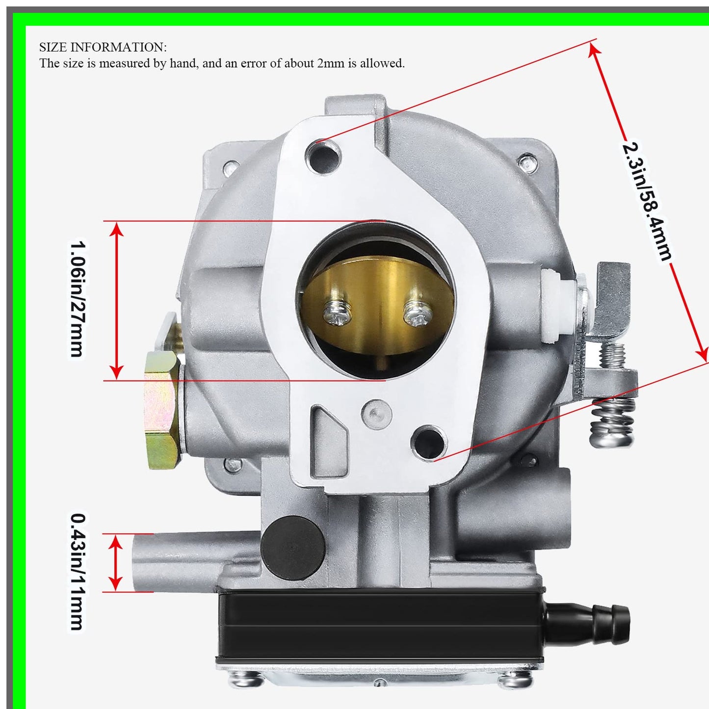 Briggs Stratton 693480 Carburetor for 19.5 HP LT1000 V-Twin Engines